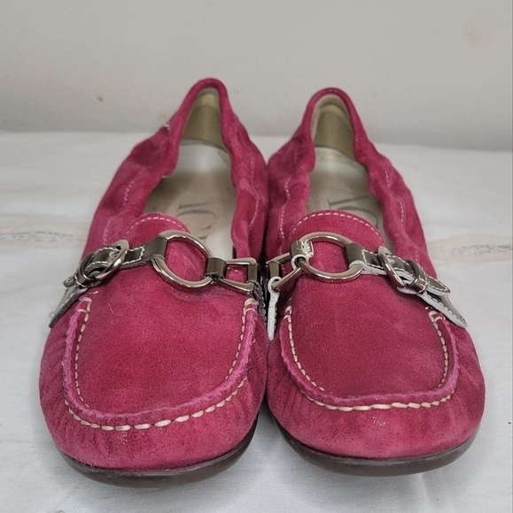 AGL Attilio Giusti Leombruni Made in Italy Moccassin with Buckle Flats - Picture 3 of 4